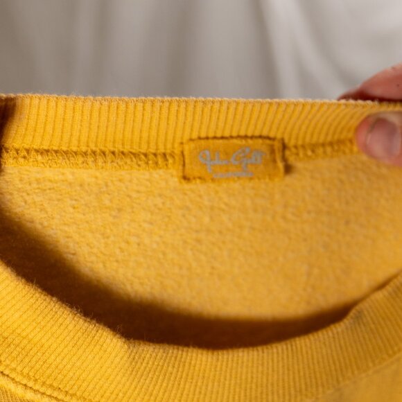 J Galt - Vintage Yellow Mustard Crew Neck Sweatshirt (M/L) - Picture 3 of 3